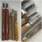 Set of 51 Japanese Wood Carving Tools (Chisels & Gouges) —, Antiek en Kunst, Antiek | Speelgoed