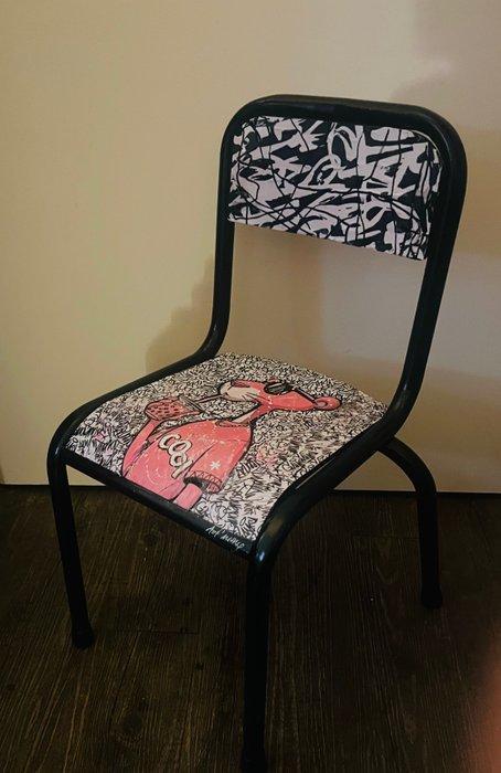 Artmony - Chaise école enfant Pink Panther relax, Antiek en Kunst, Kunst | Schilderijen | Modern