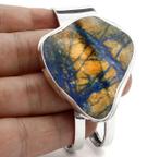Zeldzaamheid mineralen - Uniek Azurite Slice - Geode Sectie