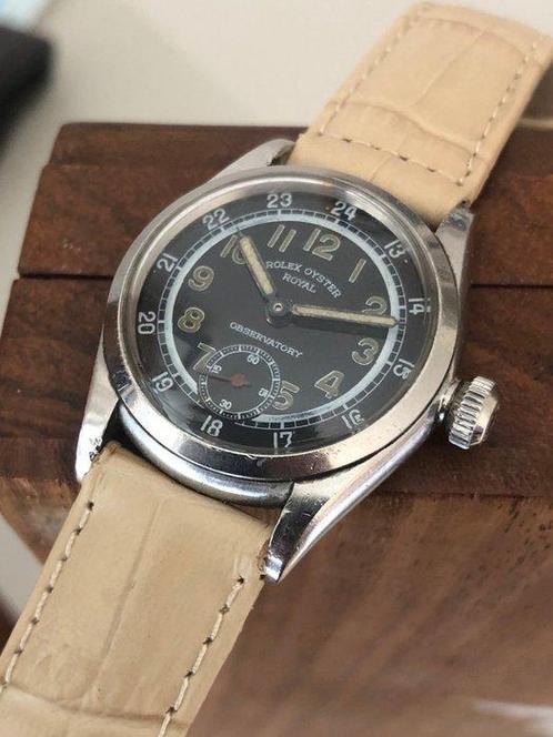 Rolex - Oyster Royal Observatory - 3136 - Unisexe - 1947, Handtassen en Accessoires, Horloges | Heren