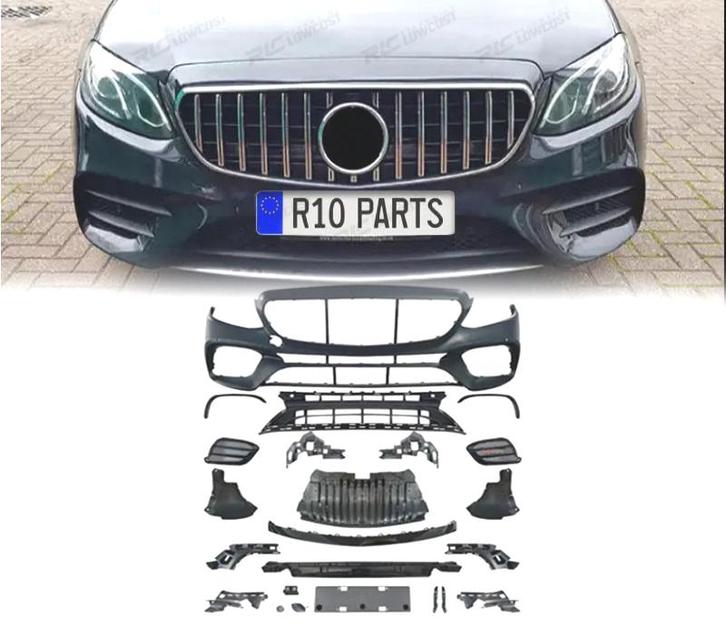 Pare Chocs Frontal Pour Mercedes W213 C238 16-18 Look E63 Am, Auto-onderdelen, Carrosserie, Verzenden