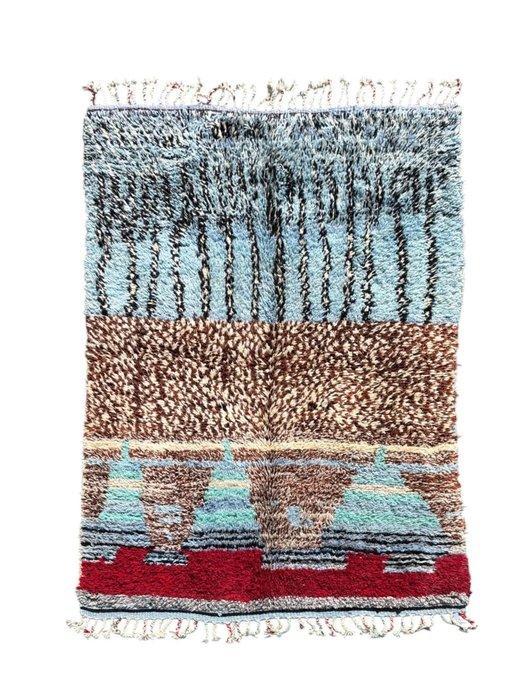 Marokkaans wolkleed – met de hand geweven abstract artistiek, Huis en Inrichting, Stoffering | Tapijten en Vloerkleden