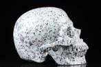 Lotus Jasper Skull “Topkwaliteit” Gesneden schedel - Jasper