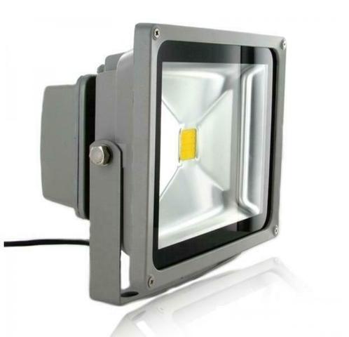 50W LED Schijnwerper KOUD Wit - grijs, Tuin en Terras, Buitenverlichting, Verzenden