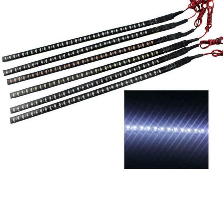 LED Knight Rider strip - WIT - 30 cm - 12 volt, Auto-onderdelen, Verlichting, Verzenden