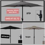 nieuwe sterke parasols in 3 kleuren diameter 300cm, Ophalen, Nieuw