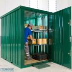 Metalen tuinhuisje met oprijplaat en stellingen | Veel vraag, Tuin en Terras, Ophalen, Nieuw, Metaal, Tuinhuis