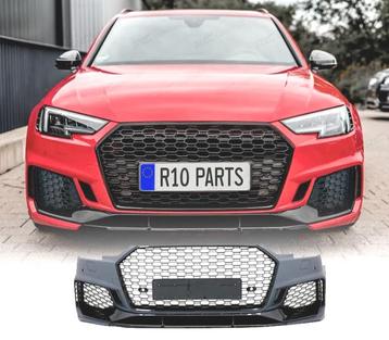 PARE-CHOCS AVANT AUDI A4 B9 17-20 LOOK RS4 PDC, Verzenden