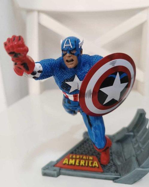 Captain America - Premium Edition Captain America statue, Verzamelen, Film en Tv