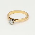 Ring - 18 karaat Geel goud Diamant (Natuurlijk), Handtassen en Accessoires, Ringen, Nieuw