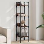 vidaXL Boekenkast 4-laags 35x30x138,5 cm bewerkt hout, Huis en Inrichting, Verzenden, Nieuw