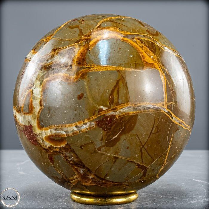 Zeer zeldzaam Simbirzit - Sphere van Ulyanovski, Rusland-, Antiquités & Art, Curiosités & Brocante