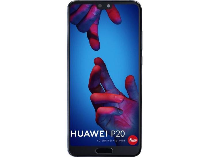 Huawei P20 - Smartphone - 128GB opslag - Blauw, Huis en Inrichting, Woonaccessoires | Overige, Zo goed als nieuw, Verzenden
