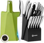 2dekans | COOCK - Messenset met Blok en Vouwbare Snijplank -, Ophalen of Verzenden, Nieuw in verpakking