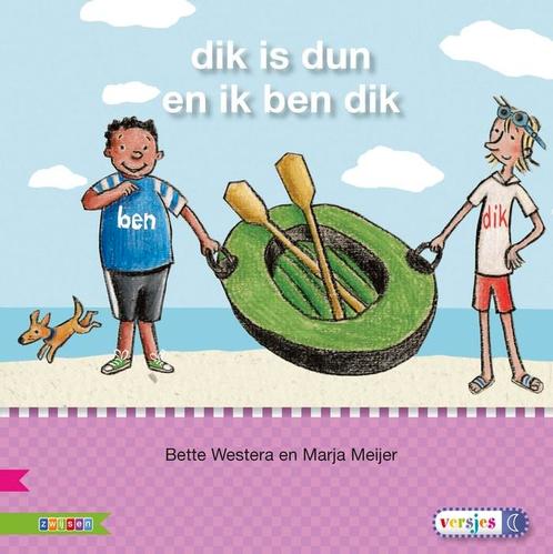 Veilig leren lezen - Dik is dun en ik ben dik AVI M3, Livres, Livres pour enfants | Jeunesse | Moins de 10 ans, Envoi