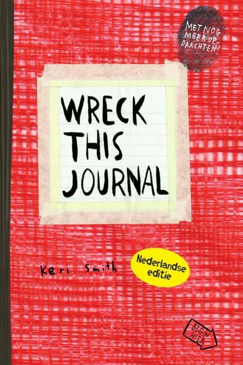 Wreck this journal NL editie (rood) 9789000363599 Keri Smith, Boeken, Hobby en Vrije tijd, Gelezen, Verzenden