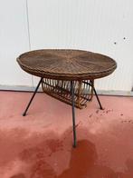 Salontafel - Rattan, Metaal - Tafeltje met rieten