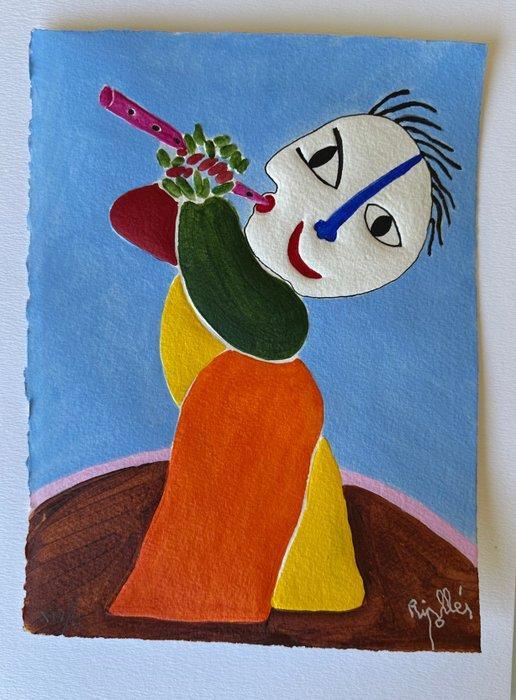 Juan García Ripollés (1932) - Flautista, Antiek en Kunst, Antiek | Overige Antiek