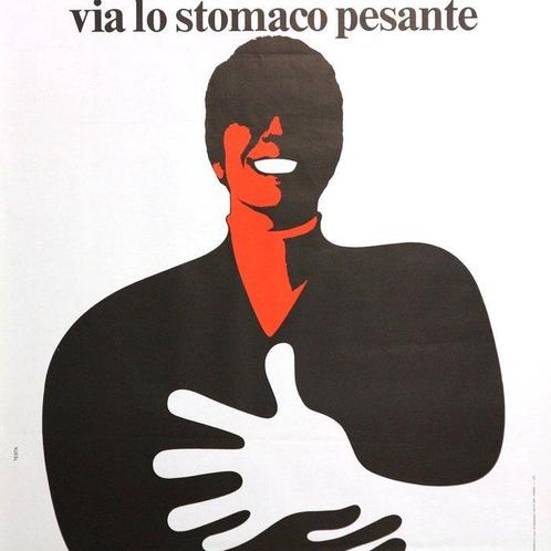 Armando Testa - Digestivo Antonetto, Uomo, Antiek en Kunst, Kunst | Tekeningen en Fotografie