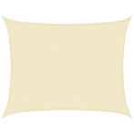 Creme Zonnezeil 6x7m | OP = OP | 65% Voordeel, Verzenden, Nieuw