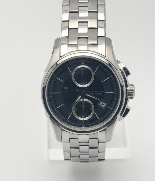 Hamilton - Jazzmaster Auto Chrono - H326160 - Homme -, Handtassen en Accessoires, Horloges | Heren