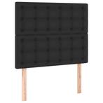 Zwarte Hoofdborden 2st 90cm | Tweede Kansje, TOP deal!, Huis en Inrichting, Overige materialen, Verstelbaar, 90 cm, Eenpersoons