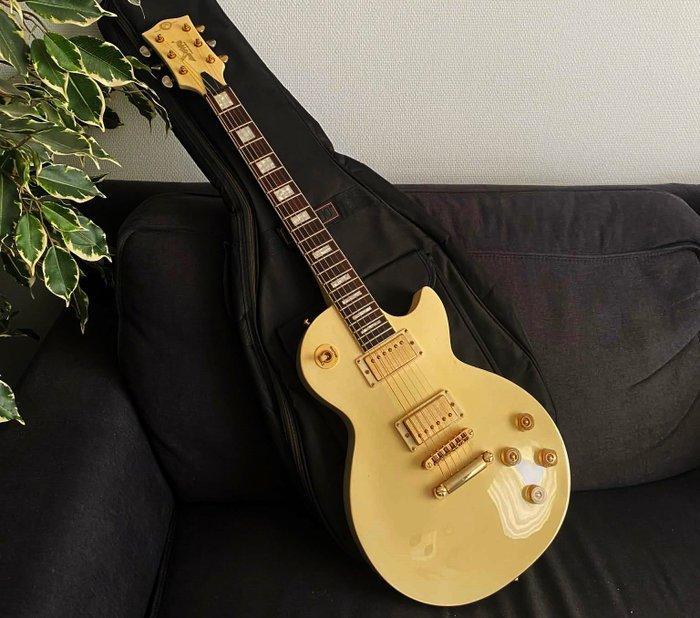 JAWS CUSTOM GUITARS - Les Paul studio Deluxe gold - -, Muziek en Instrumenten, Snaarinstrumenten | Gitaren | Akoestisch