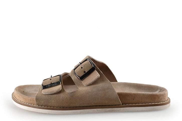 Manfield slippers in maat 42 Bruin | 25% korting, Kleding | Dames, Schoenen, Bruin, Gedragen, Slippers, Verzenden