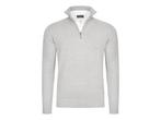 Veiling - Cappuccino Italia Mock Zip Pullover Grijs - XL, Nieuw