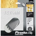 Piranha – Cirkelzaagblad – TCT/HM – 184x16mm (40) - X1, Verzenden