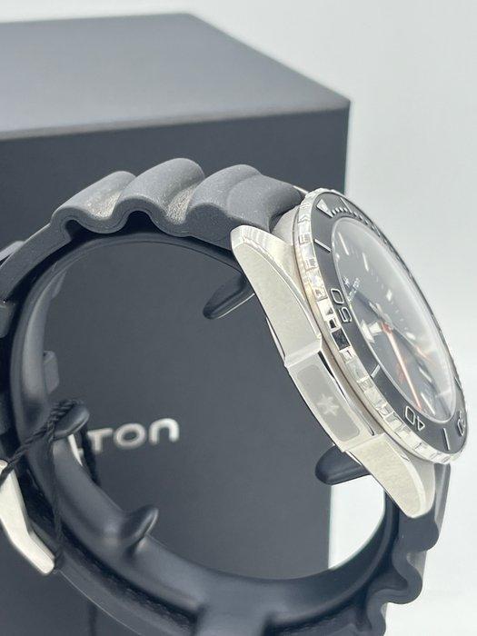 Hamilton - Khaki Navy Frogman Auto - H77825330 - Heren -, Handtassen en Accessoires, Horloges | Heren