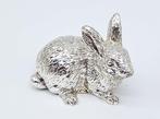 Miniatuur figuur - Coniglio e Riccio (2) - Zilver, Antiek en Kunst, Antiek | Zilver en Goud