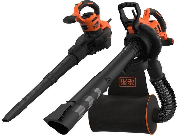 BLACK+DECKER BEBLV300-QS - Tuinruimer 3000W - 3IN1 Blazen, Tuin en Terras, Bladblazers, Zo goed als nieuw, Verzenden