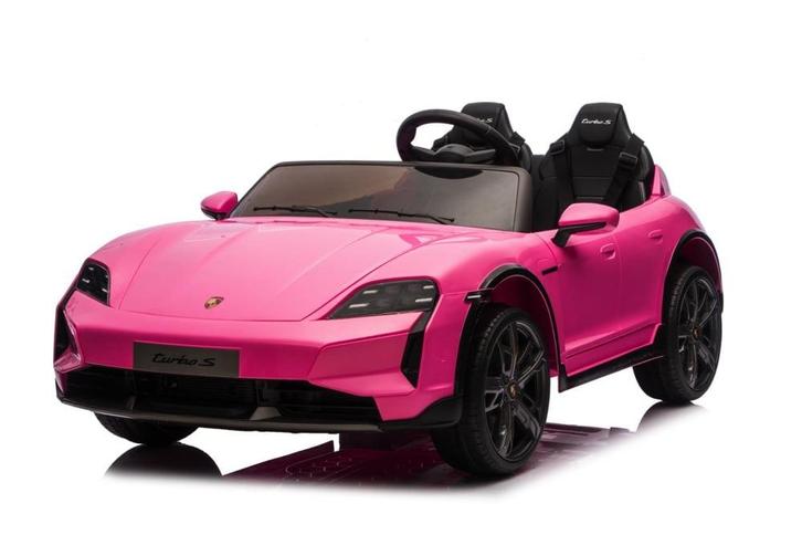 Porsche Taycan Turbo S, 2 zitter 24 volt elektrische kindera, Kinderen en Baby's, Speelgoed | Buiten | Accuvoertuigen, Nieuw, Ophalen of Verzenden