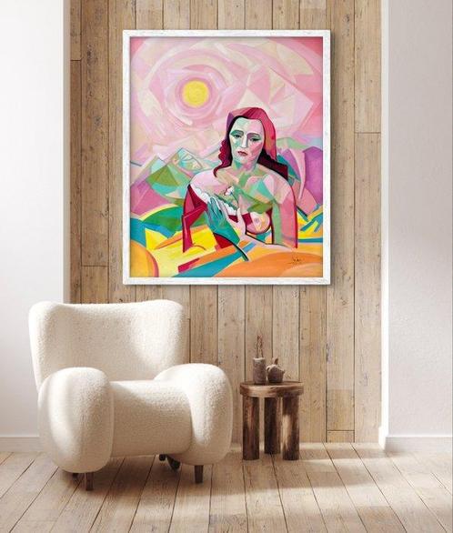 Frías - Unidad - XL, Antiek en Kunst, Kunst | Schilderijen | Modern