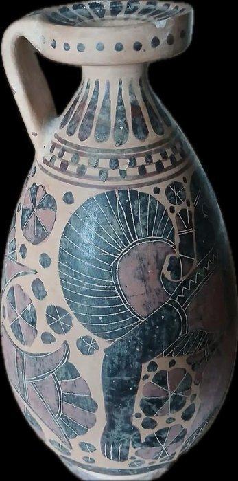 Replica van een oude Korintische / Etruskisch-Korintische, Antiek en Kunst, Antiek | Overige Antiek