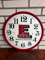 enseigne ou horloge publicitaire en émail - Emaille