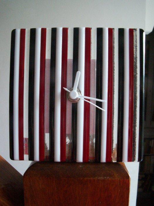 Klok - Glas - 2000-2010, Antiek en Kunst, Curiosa en Brocante