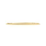 Gouden smalle broche | Vintage (lange broche, gouden broche), Handtassen en Accessoires, Broches, Ophalen of Verzenden, Gebruikt