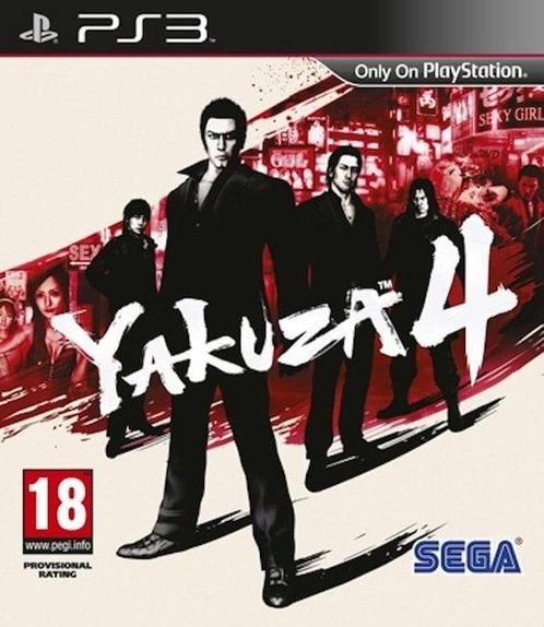 Yakuza 4 (PS3 Games) (Playstation 3), Games en Spelcomputers, Games | Sony PlayStation 3, Zo goed als nieuw, Ophalen of Verzenden