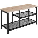 tectake Schoenenrek Taunton 80x30x45,5cm - Industrieel licht, Huis en Inrichting, Verzenden, Nieuw