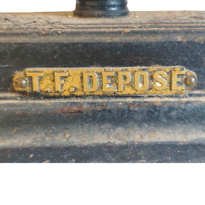 Balans of weegschaal - IJzer, Messing - T.S. Déposé, Antiek en Kunst, Curiosa en Brocante