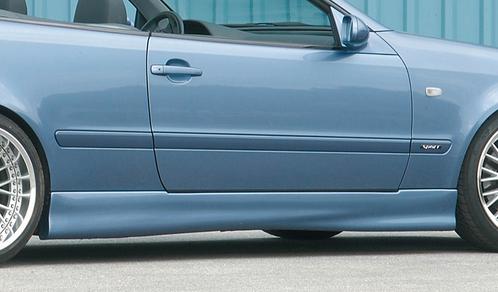 Rieger side skirt | CLK (W208) - Cabrio, Coupé | r stuk onge, Auto-onderdelen, Carrosserie, Nieuw, Mercedes-Benz, Verzenden