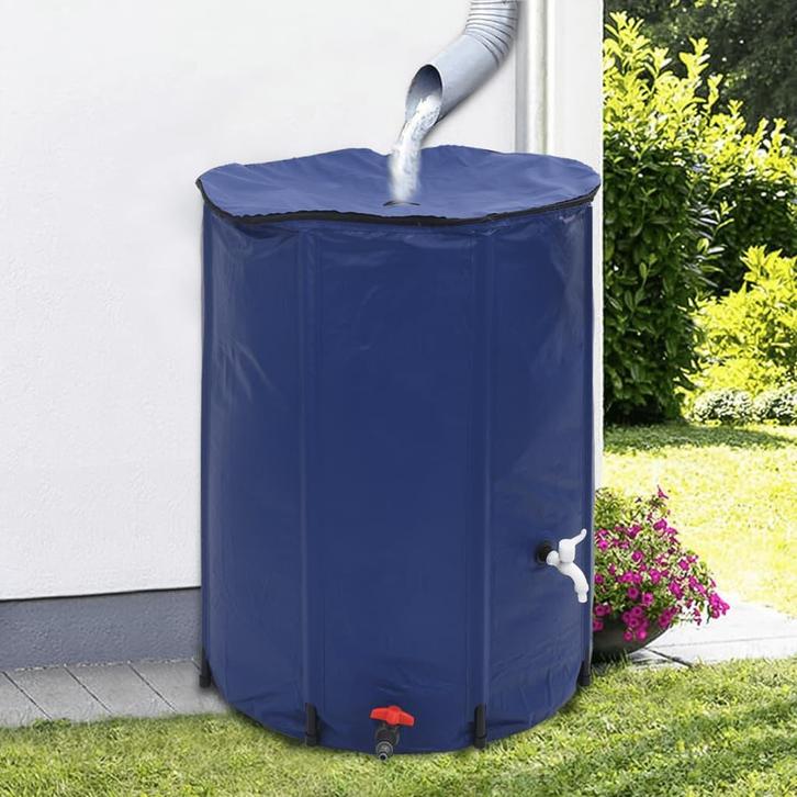 vidaXL Watertank met kraan opvouwbaar 750 L PVC, Tuin en Terras, Overige Tuin en Terras, Nieuw, Verzenden