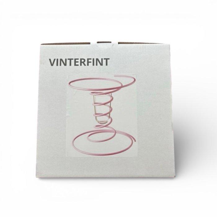 IKEA - Gustaf Westman - Vaas - VINTERFINT - Glas, Metaal -, Antiek en Kunst, Kunst | Designobjecten