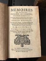 Godefroy - Mémoires de Messire Philippe de Comines - 1723