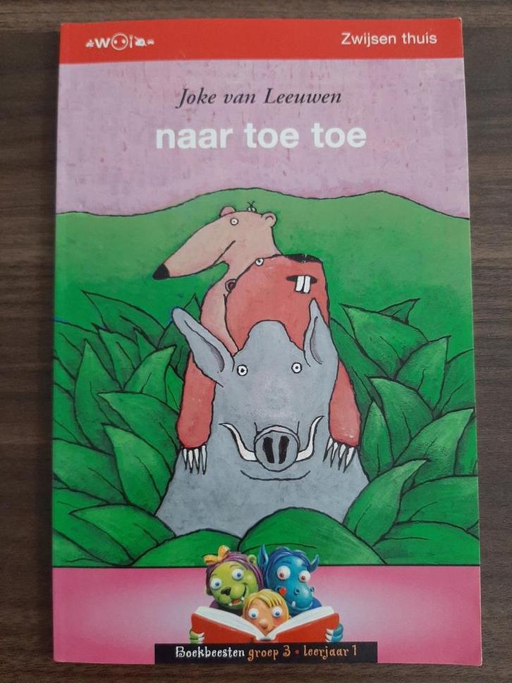 Naar toe toe Zwijsen thuis Boekbeesten groep3 9789027647597, Boeken, Overige Boeken, Gelezen, Verzenden