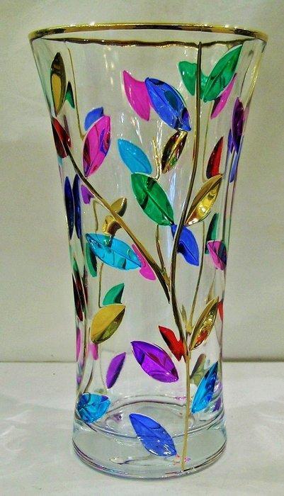 Rubelli Vetri dArte - Vase -  Rubelli Vetri DArte  - Verre, Antiek en Kunst, Antiek | Meubels | Tafels