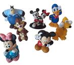 Mickey Mouse, Minnie Mouse - 7 Figurine - EuroDisney /