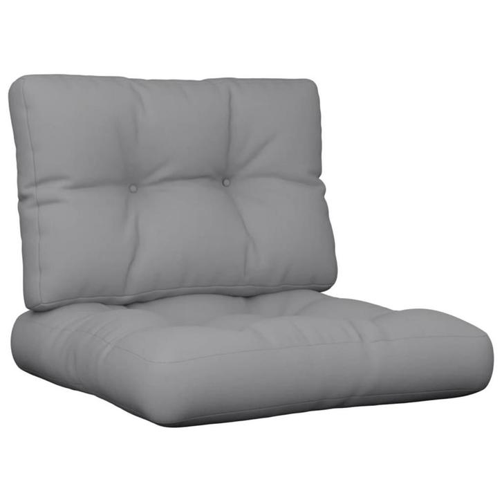Zit- & Rugkussens Pallet - Grijs - Retour Deal - 55% Korting, Tuin en Terras, Tuinmeubel-accessoires, Nieuw, Verzenden